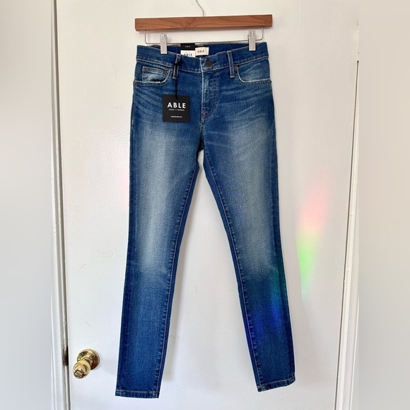 Able Denim - NWT Able Skinny Jean. Geidy Wash- Size 25